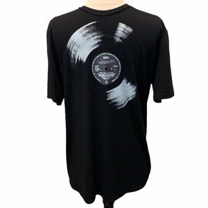 Anvil by Gildan 33% HiFidelity Black Tshirt